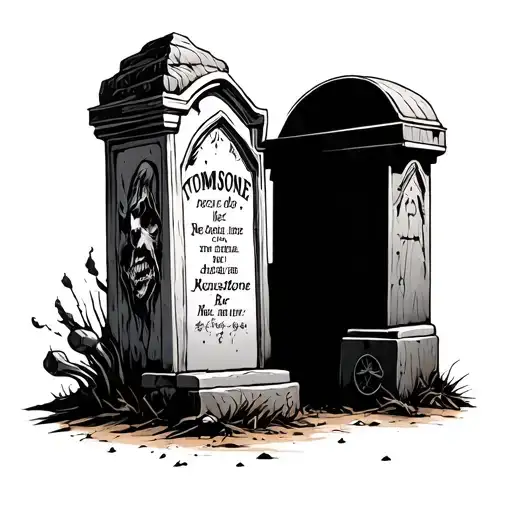 Tombstone Movie tattoo design idea