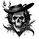 Unforgiven tattoo design idea