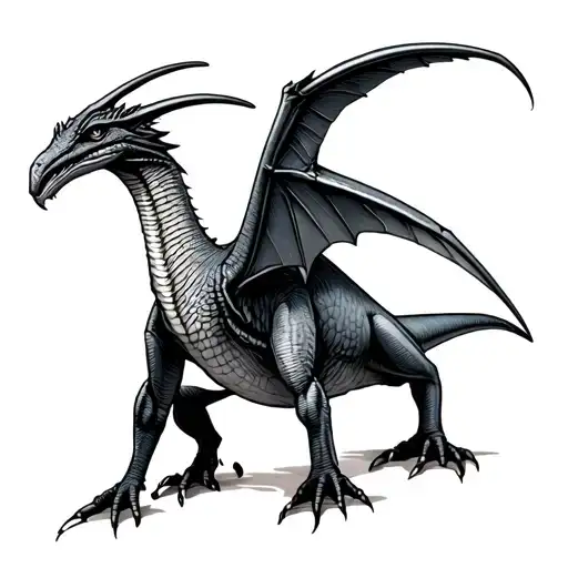 cute pterodactyl minimalist tattoo tattoo design idea