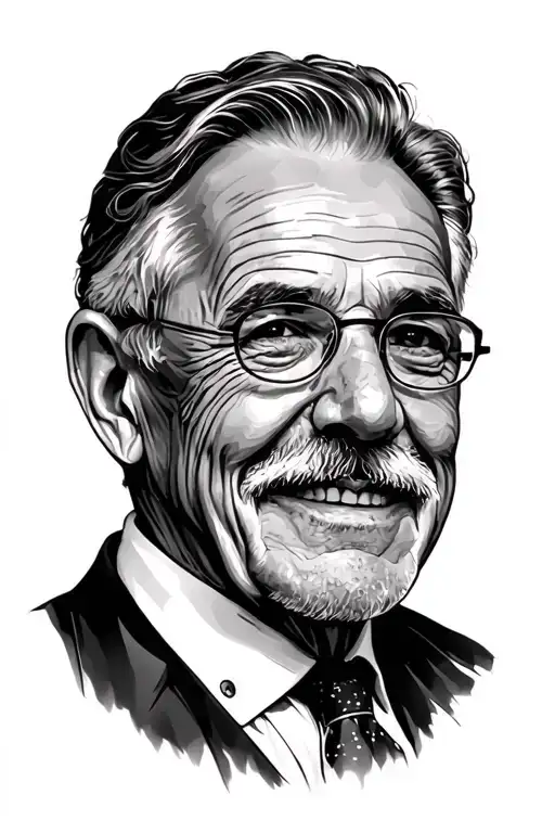 Dad Who Passed Away tattoo design idea