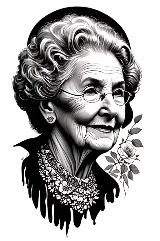 memorial tattoo grandma  for the forearm tattoo design idea