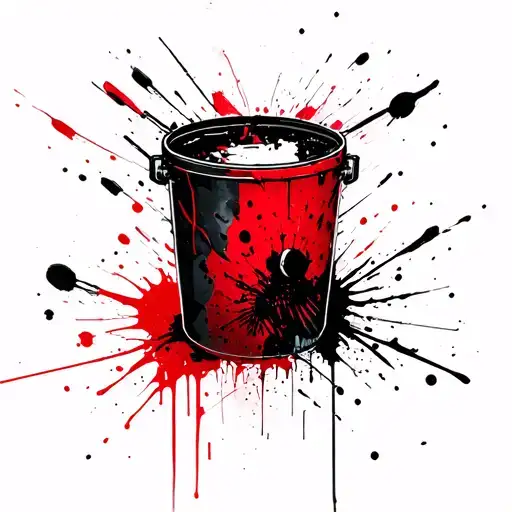 Shock absorber tattoo design idea