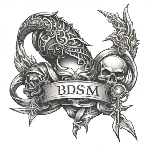 Bdsm tattoo design idea