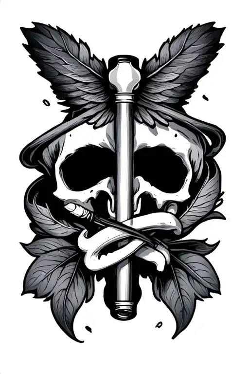 medicine tattoo design idea