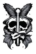 medicine tattoo design idea