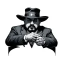 Mafia tattoo design idea