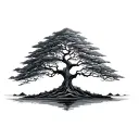 Bodhi Tree tattoo design idea
