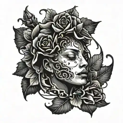 rape dark thought depression alone scarification tattoo design idea