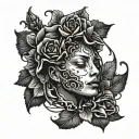 rape dark thought depression alone scarification tattoo design idea