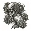 rape dark thought depression alone scarification tattoo design idea