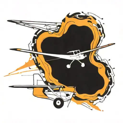 cessna 172 tattoo design idea