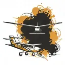cessna 172 tattoo design idea