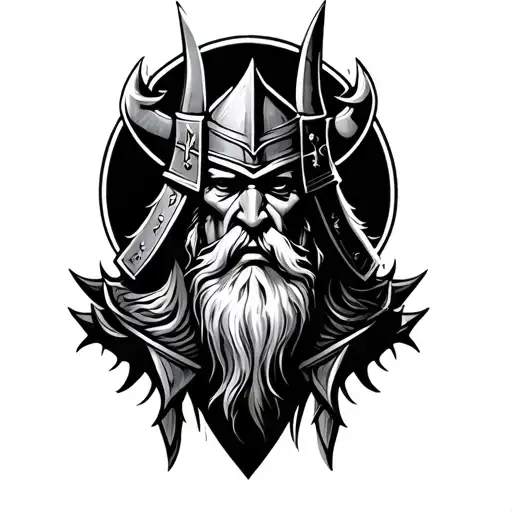 Heimdall tattoo design idea