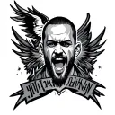 Cm Punk tattoo design idea