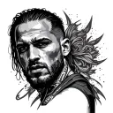 Cm Punk tattoo design idea