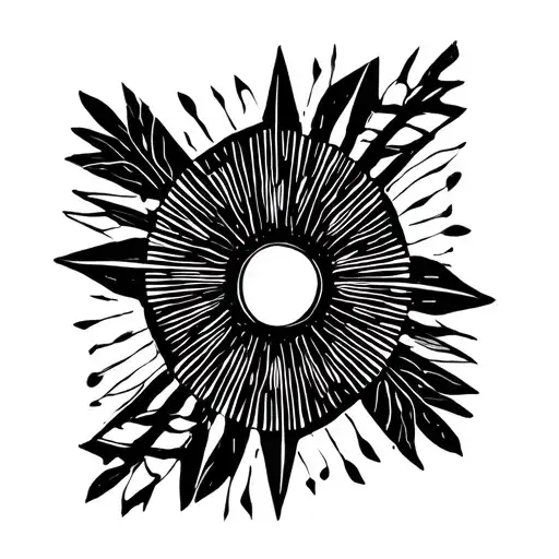 After the rain comes the sun, after the pain comes the love tattoo design idea