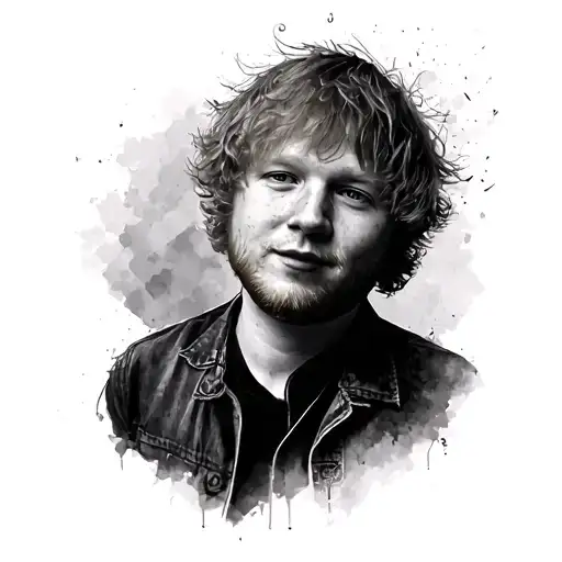 Ed Sheeran tattoo design idea