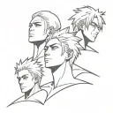 squad bleach tattoo design idea