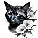 Cataleya tattoo design idea