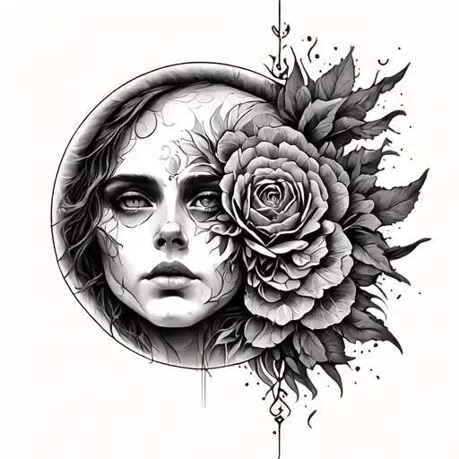 Consciousness tattoo design idea