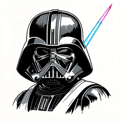 Lucas Allen stars wars tattoo design idea