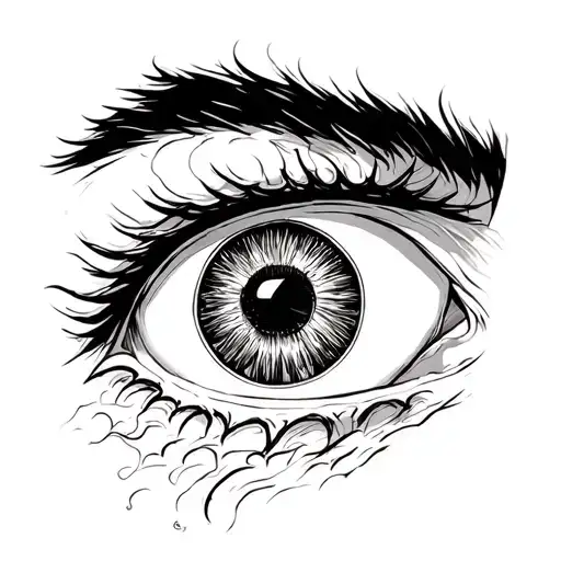 naruto sage eye tattoo design idea
