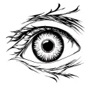 naruto sage eye tattoo design idea