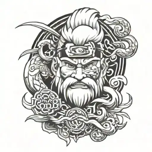 Jiraiya tattoo design idea