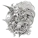 Jiraiya tattoo design idea