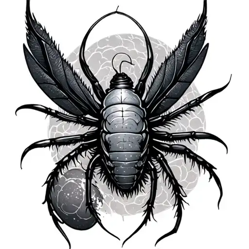 Musca Antibodies paste tattoo design idea