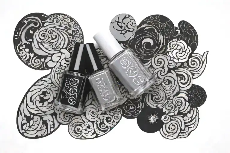 Essie open my heart then cover me up  tattoo design idea