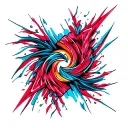 Rib tattoo design idea