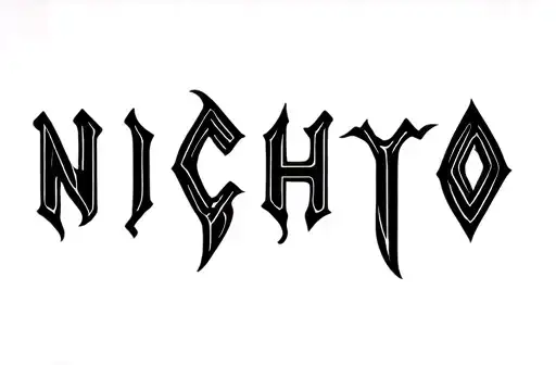 "Nichyo" tattoo design idea