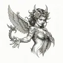 lilith hecathe tattoo design idea