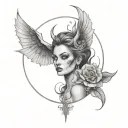lilith hecathe tattoo design idea