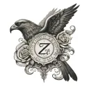 psalm 27:1 tattoo design idea