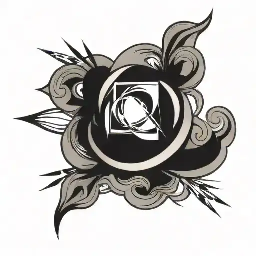 Boredom Symbol tattoo design idea