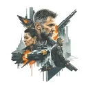 Blade Runner 2049 tattoo design idea