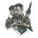 Blade Runner 2049 tattoo design idea