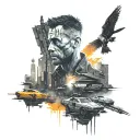 Blade Runner 2049 tattoo design idea