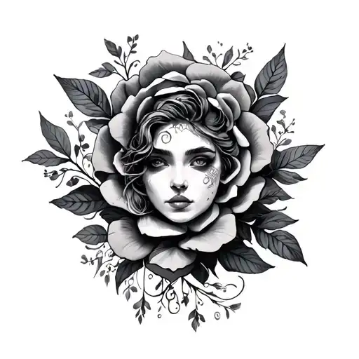 Dark Romance tattoo design idea