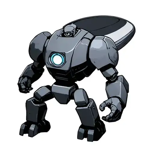 iron giant tattoo design idea