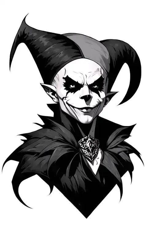 Shaco tattoo design idea