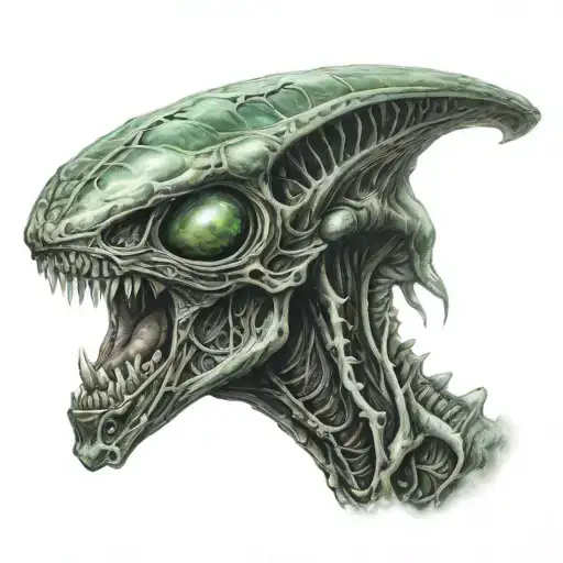 aliens movie scenes tattoo design idea