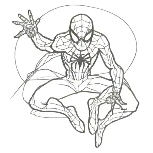 spiderman miles morales tattoo design idea
