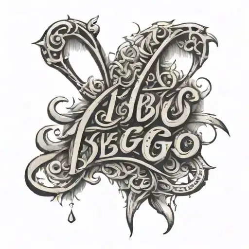 love lineart "(∂ + m) ψ = 0" and the words “ubi tu, ibi ego” with a script font tattoo design idea