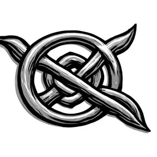 Witches Knot tattoo design idea