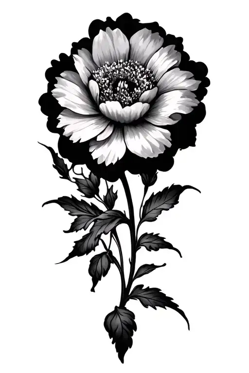 floral design tattoo design idea