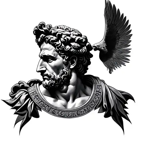 julius caesar tattoo design idea