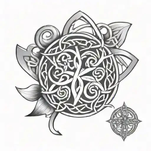 Symbol Family Celtic tattoo design idea